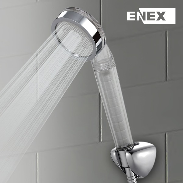 에넥스 샤워기 샤워기필터 녹물제거샤워기 샤워기헤드 라운드형 NS-01